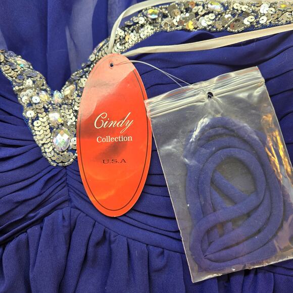 NWT Women's Cindy Semi Formal Dress Medium Fits Like Small S Party Junior Prom - Picture 5 of 8